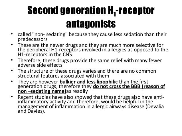 2nd generation non sedating antihistamines drugs 2nd generation non sedating antihistamines drugs